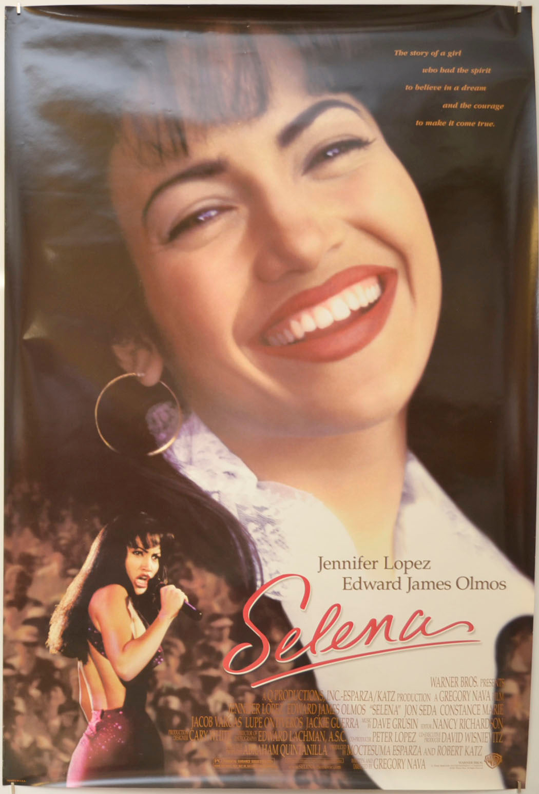 Selena Original One Sheet Poster - Film Poster - Movie Poster