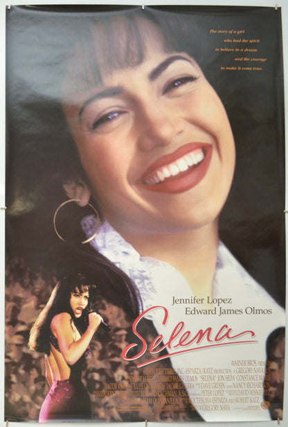 Selena Original One Sheet Poster - Film Poster - Movie Poster