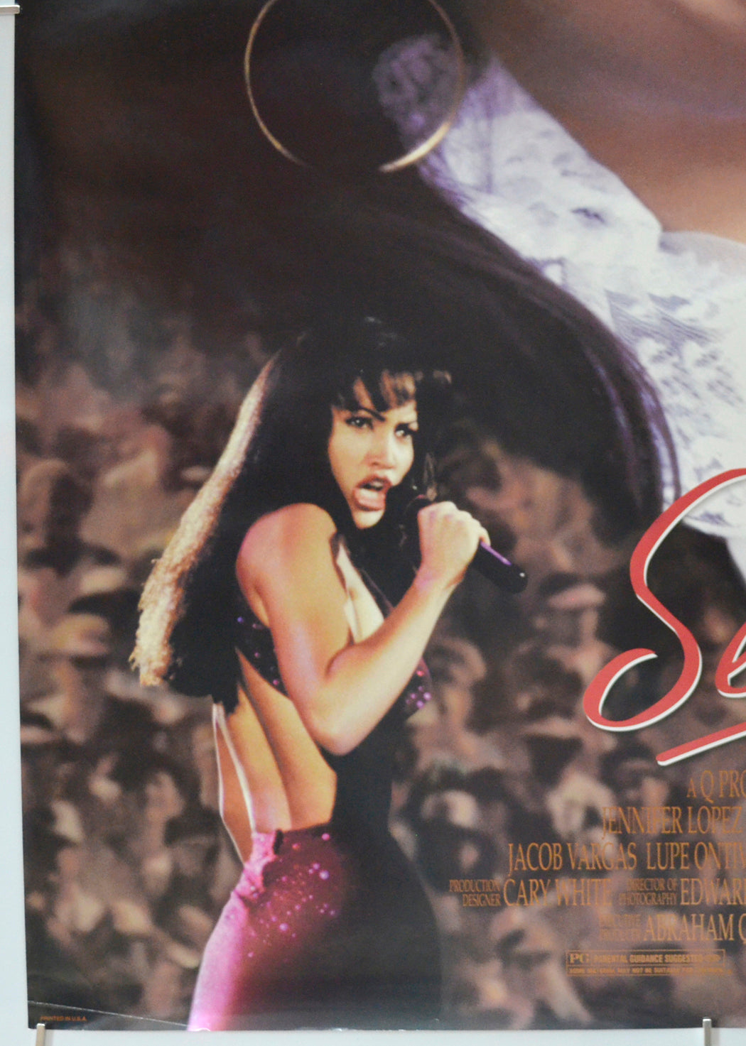 SELENA (Bottom Left) Cinema One Sheet Movie Poster 