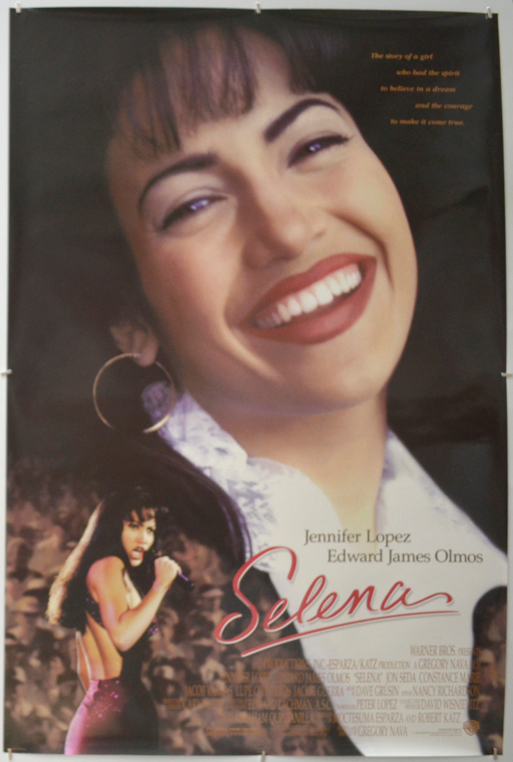 Selena Original One Sheet Poster - Film Poster - Movie Poster