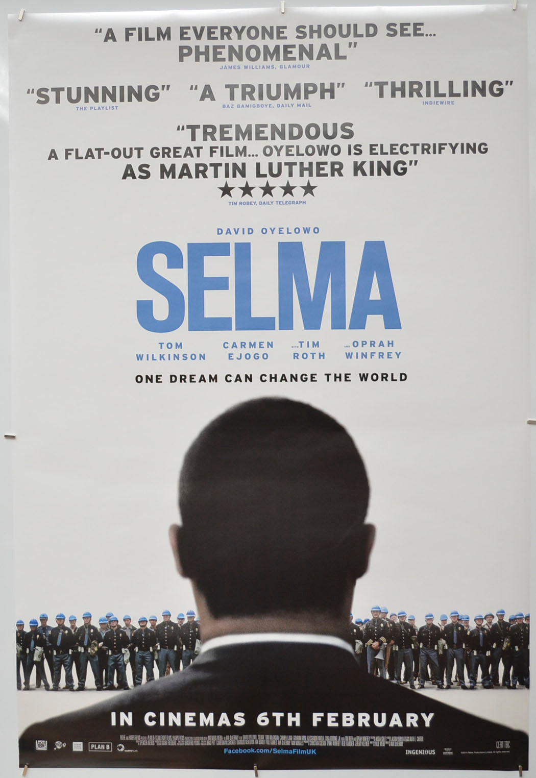 Selma Original One Sheet Poster - Film Poster - Movie Poster