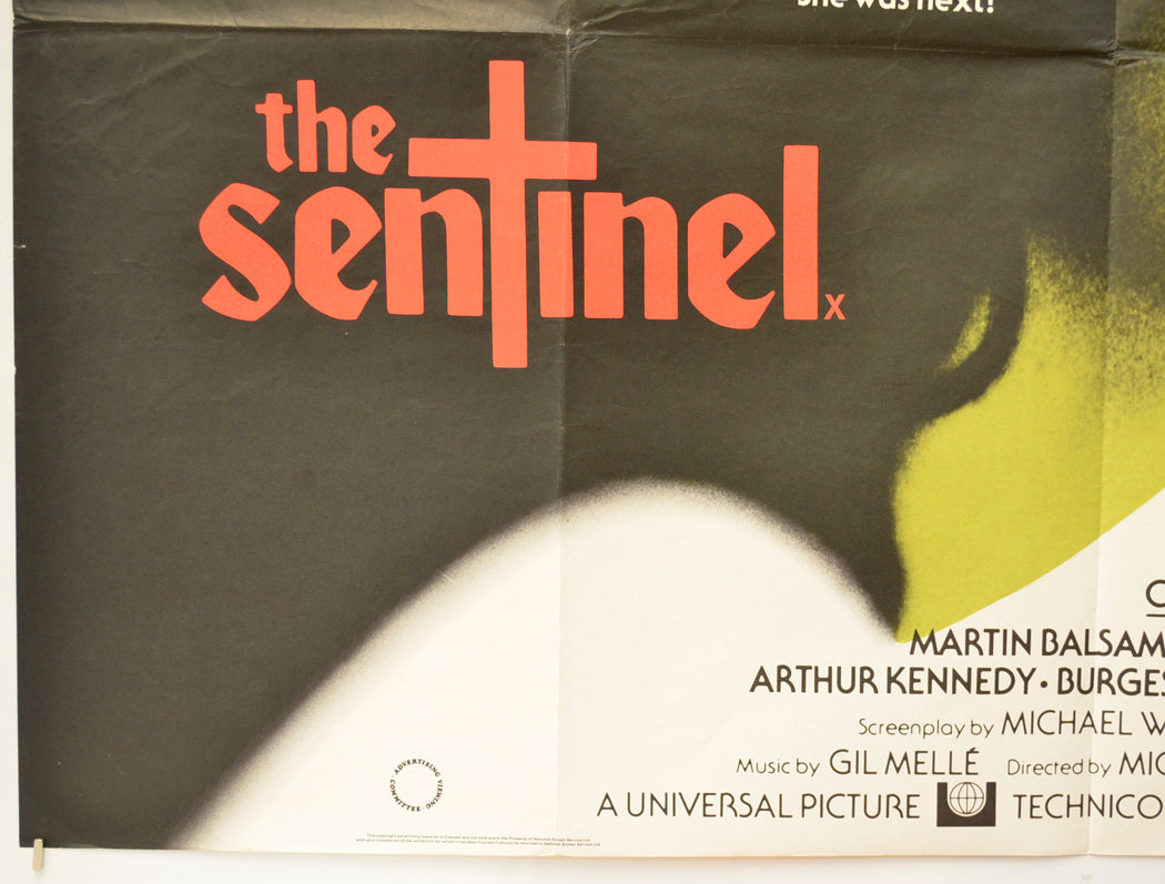 THE SENTINEL (Bottom Left) Cinema Quad Movie Poster 