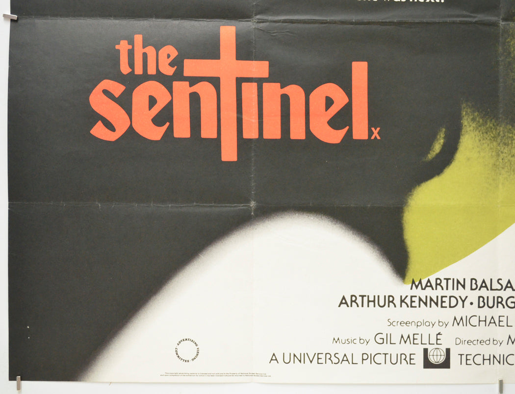 THE SENTINEL (Bottom Left) Cinema Quad Movie Poster 