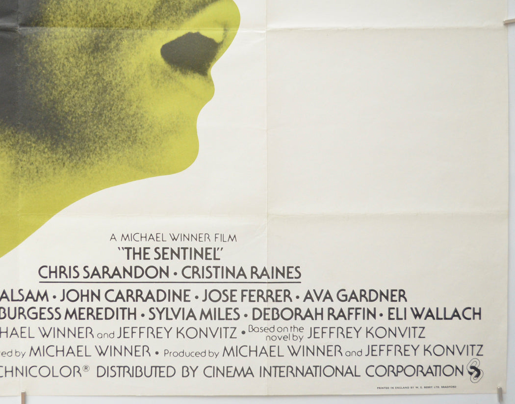 THE SENTINEL (Bottom Right) Cinema Quad Movie Poster 