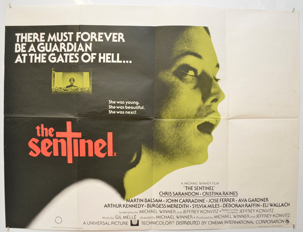 The Sentinel Original Quad Poster - Film Poster - Movie Poster