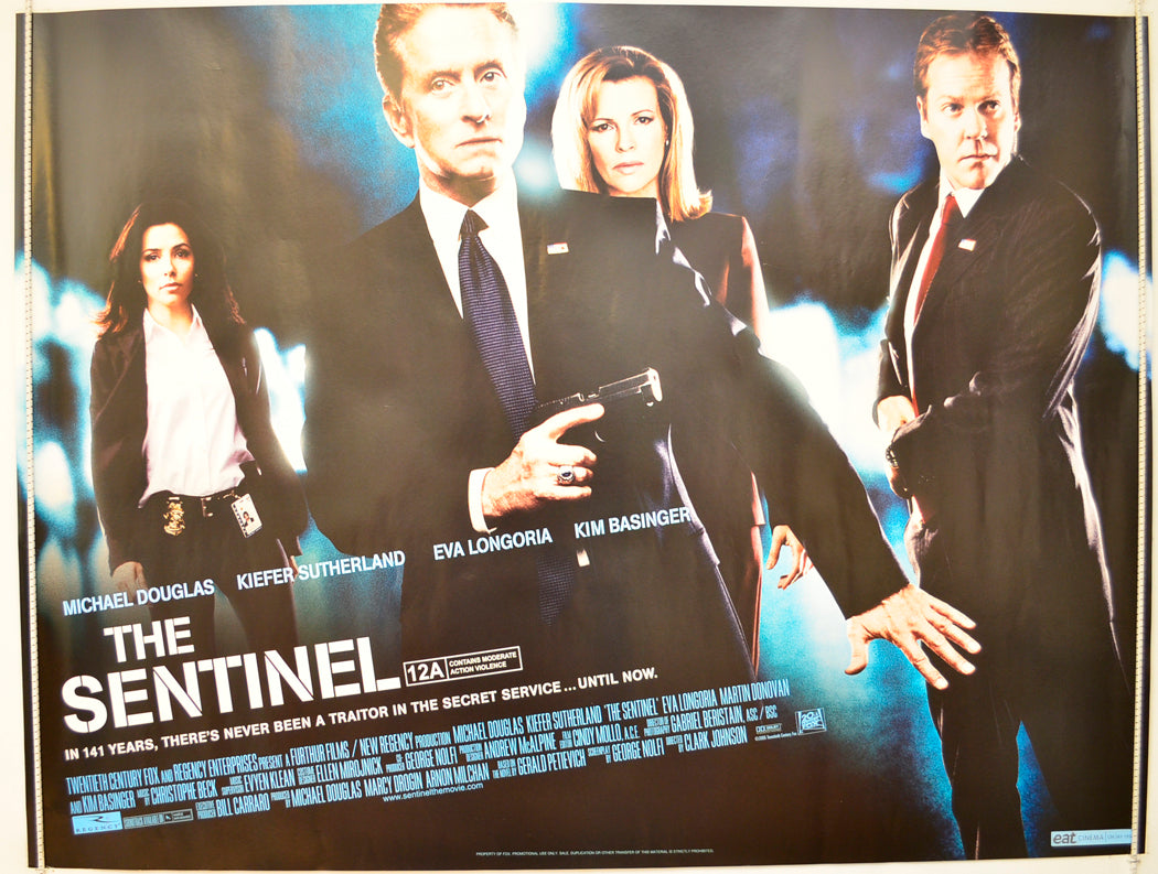 The Sentinel Original Quad Poster - Film Poster - Movie Poster  