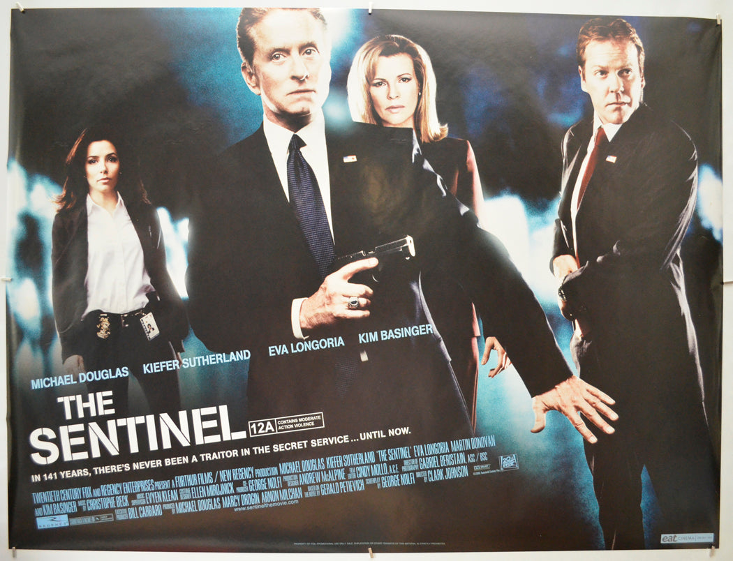 The Sentinel Original Quad Poster - Film Poster - Movie Poster