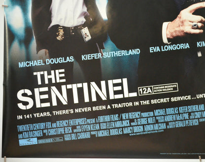 THE SENTINEL (Bottom Left) Cinema Quad Movie Poster 