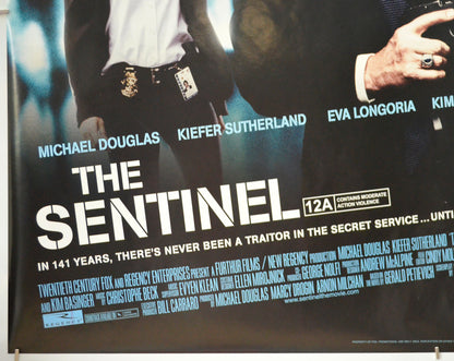 THE SENTINEL (Bottom Left) Cinema Quad Movie Poster 