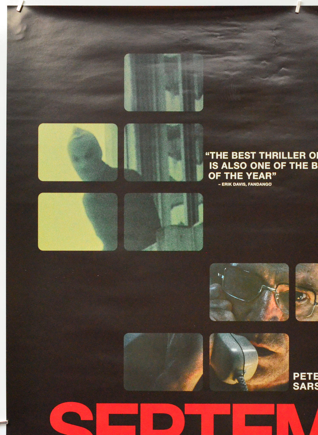 September 5 (Top Left) Cinema One Sheet Movie Poster 