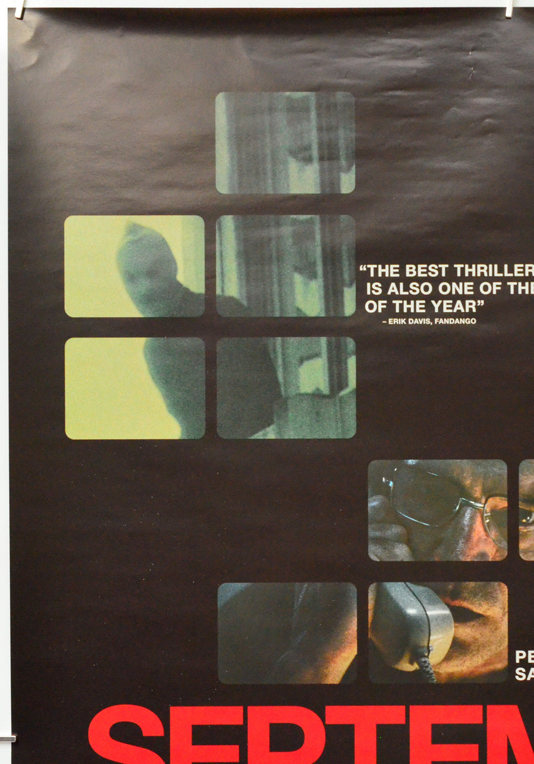 September 5 (Top Left) Cinema One Sheet Movie Poster 