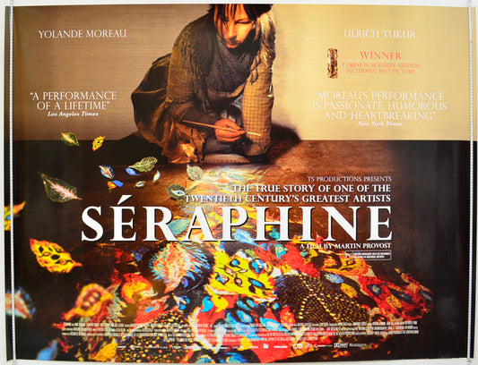 Seraphine Original Quad Poster - Film Poster - Movie Poster  