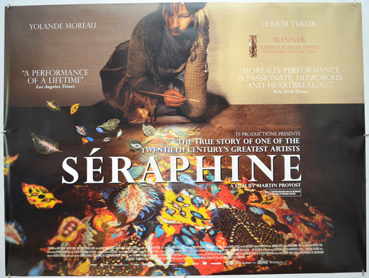 Seraphine Original Quad Poster - Film Poster - Movie Poster