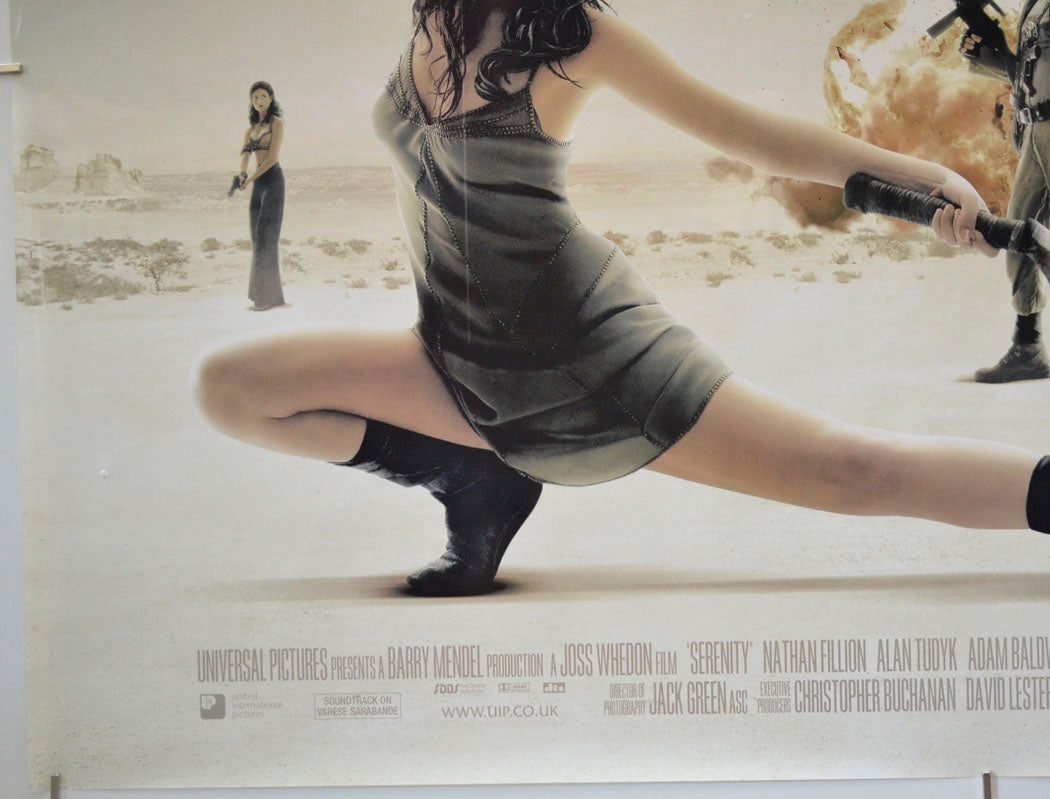 SERENITY (Bottom Left) Cinema Quad Movie Poster 