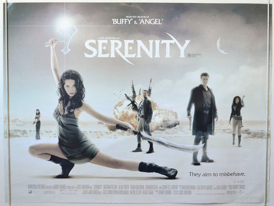 Serenity Original British Quad Poster - Movie Poster