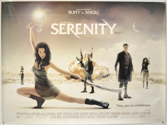 Serenity Original Quad Poster - Film Poster - Movie Poster  