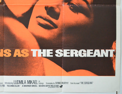 THE SERGEANT (Bottom Right) Cinema Quad Movie Poster 