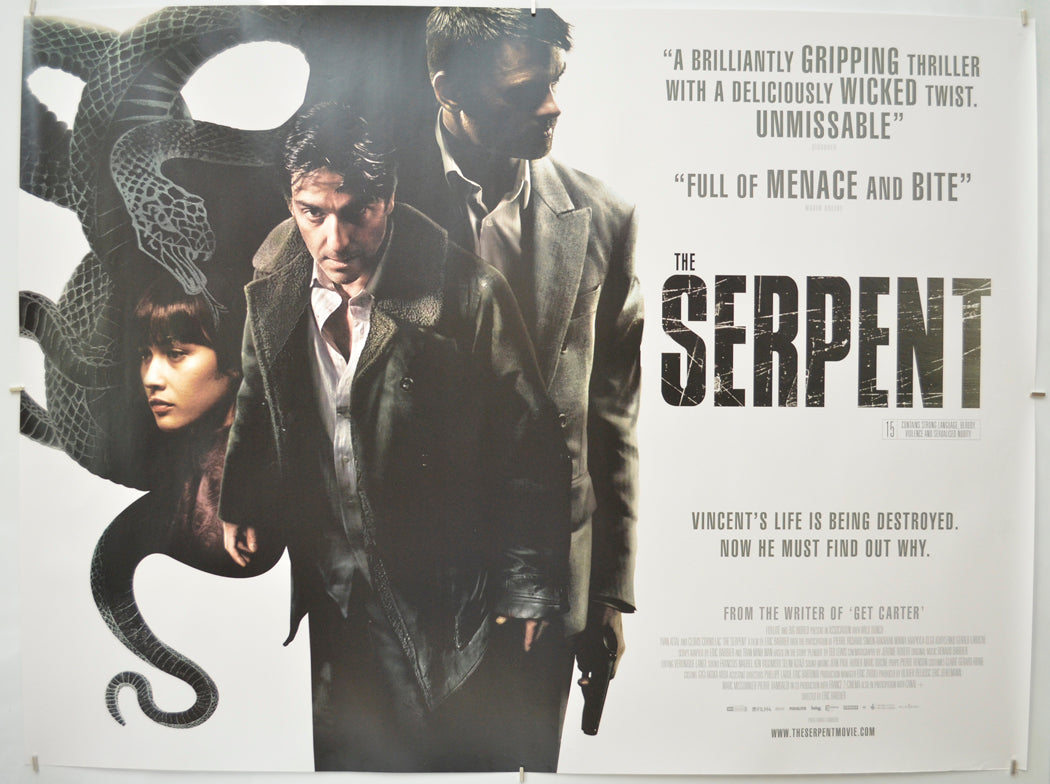 The Serpent  (a.k.a. Le Serpent)   Original Quad Poster - Film Poster - Movie Poster