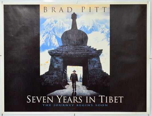 Seven Years In Tibet - Original Quad Poster - Film Poster - Movie Poster