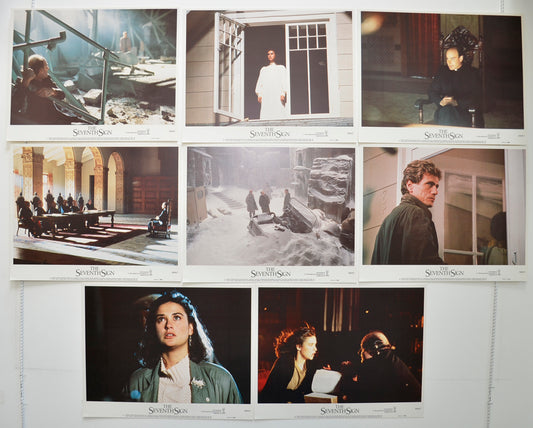 The Seventh Sign  Set of 8 Original Cinema Lobby Cards 