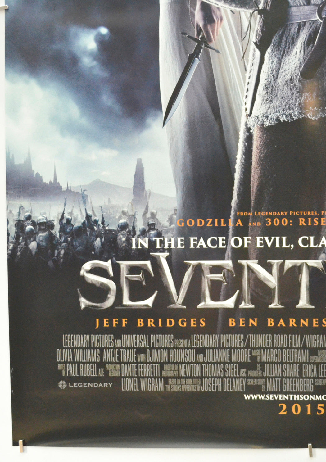 SEVENTH SON (Bottom Left) Cinema One Sheet Movie Poster 