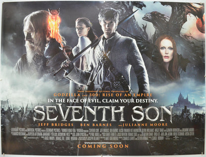 Seventh Son  Original Quad Poster - Film Poster - Movie Poster