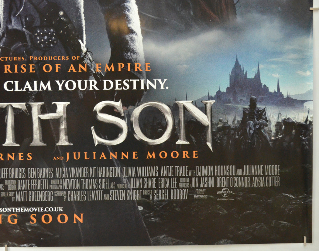 SEVENTH SON (Bottom Right) Cinema Quad Movie Poster 