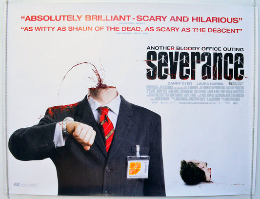 Severance Original British Quad Poster - Film Poster - Movie Poster 