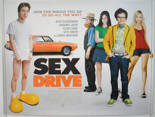 Sex Drive   Original Quad Poster - Film Poster - Movie Poster 