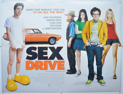 Sex Drive Original Quad Poster - Film Poster - Movie Poster