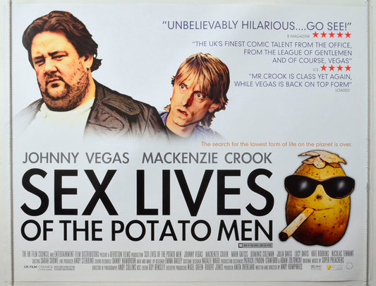 Sex Lives Of The Potato Men Original British Quad Poster - Movie Poster