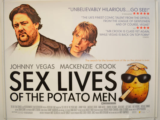 Sex Lives Of The Potato Men  Original Quad Poster - Film Poster - Movie Poster 