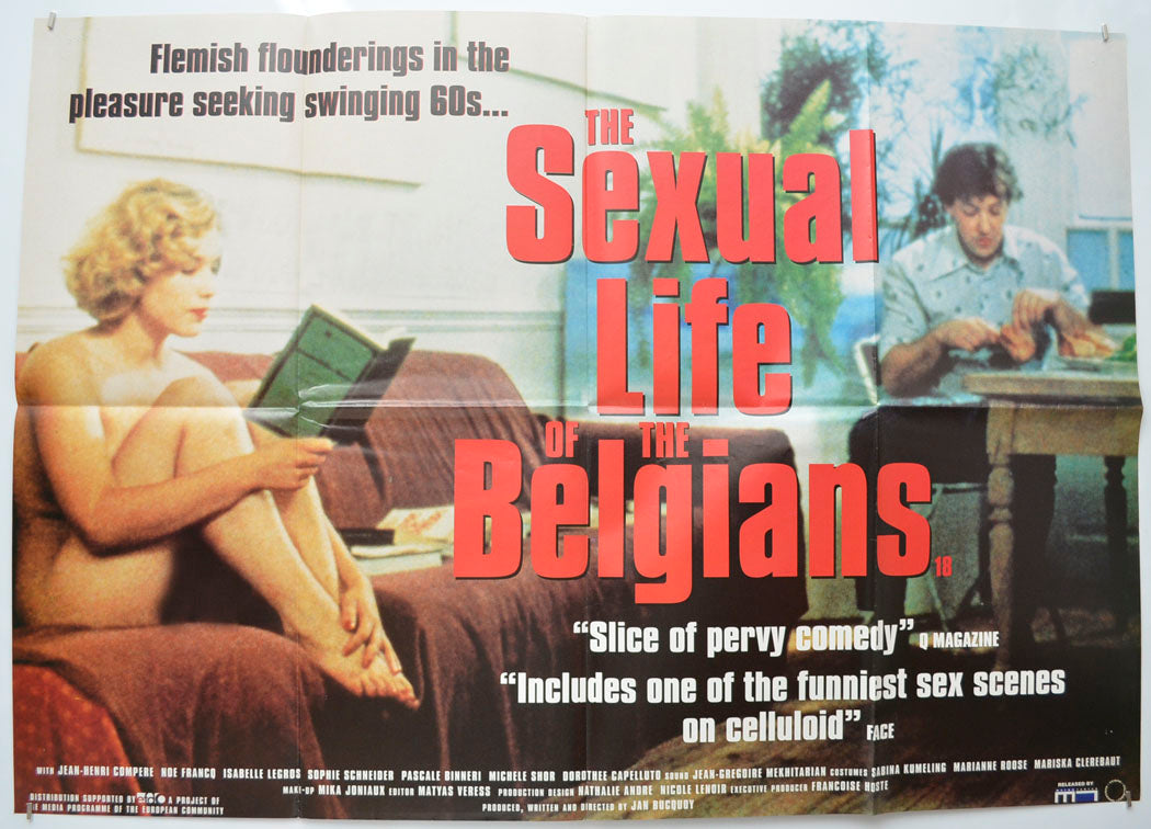 The Sexual Life Of The Belgians (a.k.a. La vie sexuelle des Belges 1950-1978 ) Original Quad Poster - Film Poster - Movie Poster