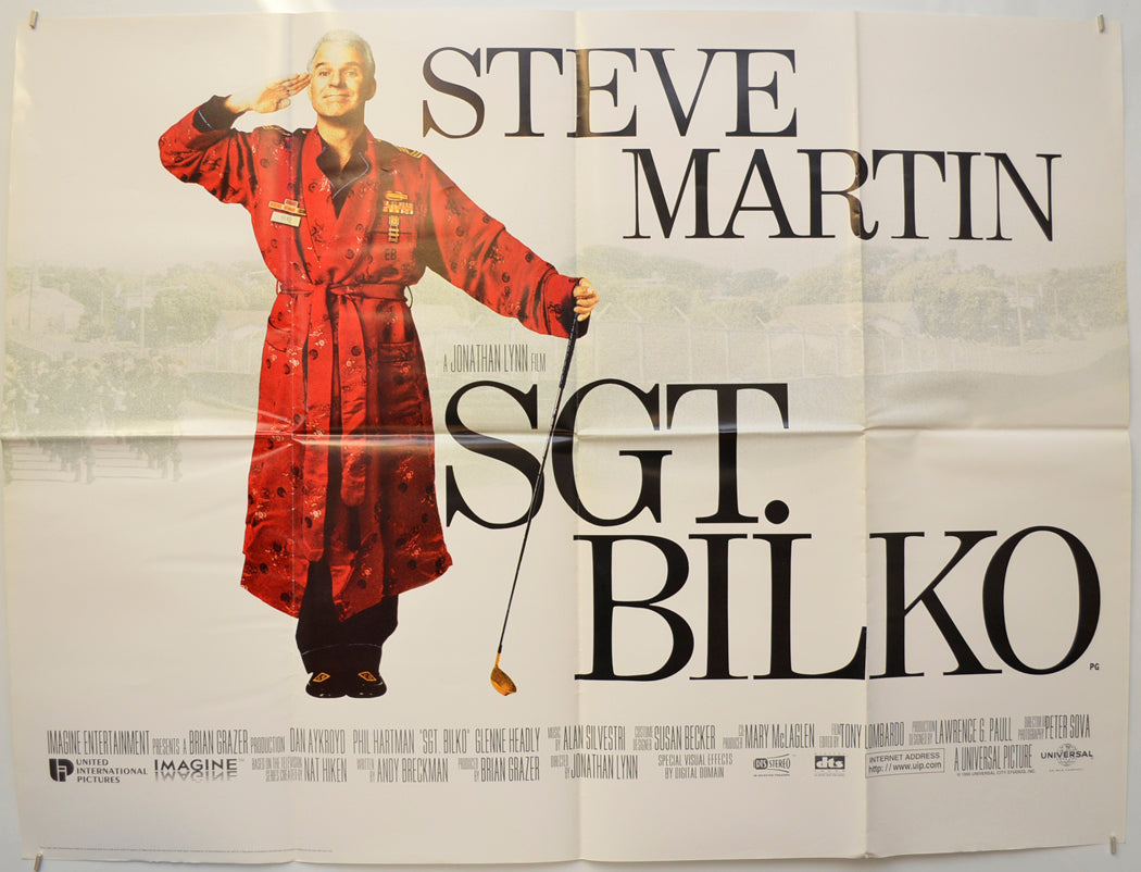 Sgt. Bilko Original Quad Poster - Film Poster - Movie Poster