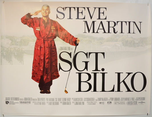 Sgt. Bilko  Original Quad Poster - Film Poster - Movie Poster