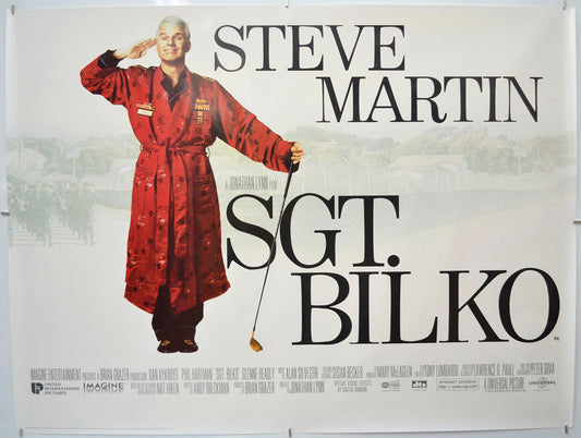 Sgt. Bilko Original Quad Poster - Film Poster - Movie Poster