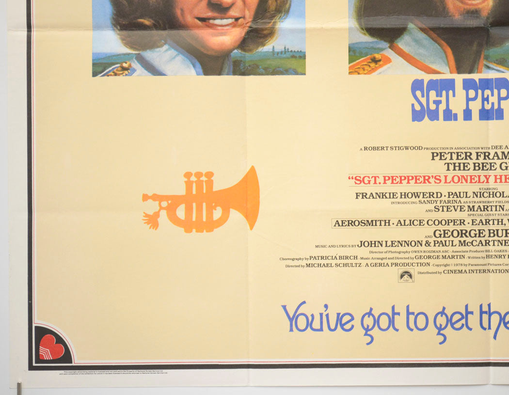 SGT. PEPPER’S LONELY HEARTS CLUB BAND (Bottom Left) Cinema Quad Movie Poster 