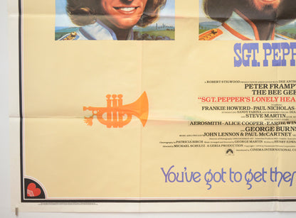 SGT. PEPPER’S LONELY HEARTS CLUB BAND (Bottom Left) Cinema Quad Movie Poster 