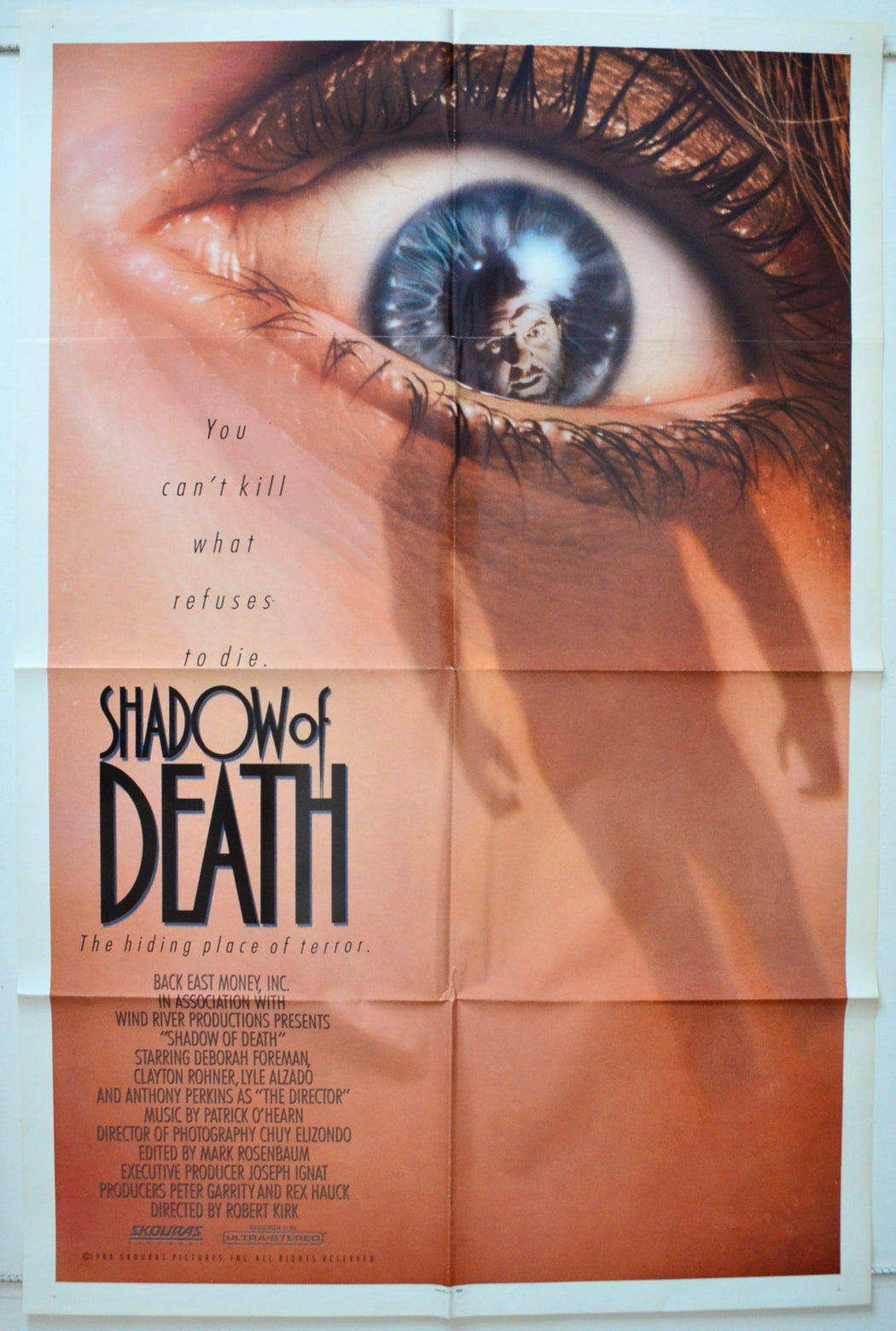 Shadow Of Death  (a.k.a. Destroyer)   Original One Sheet Poster - Movie Poster