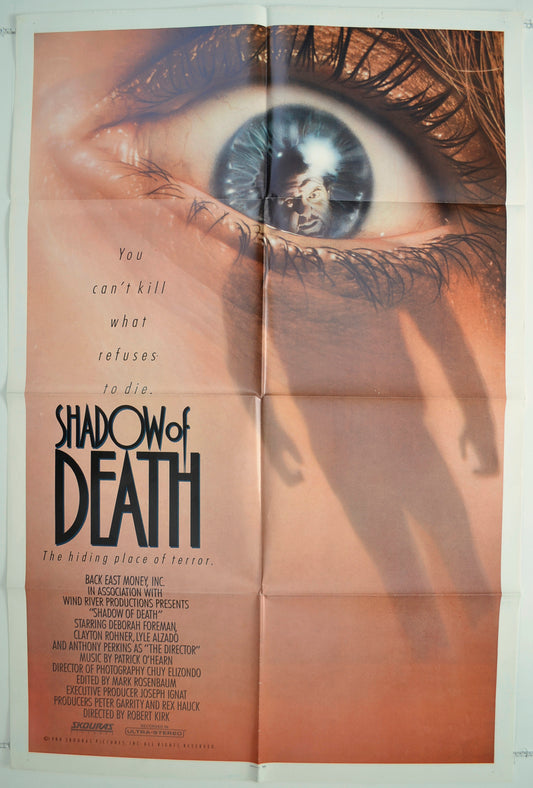 Shadow Of Death  (a.k.a. Destroyer)  Original One Sheet Poster - Film Poster - Movie Poster 