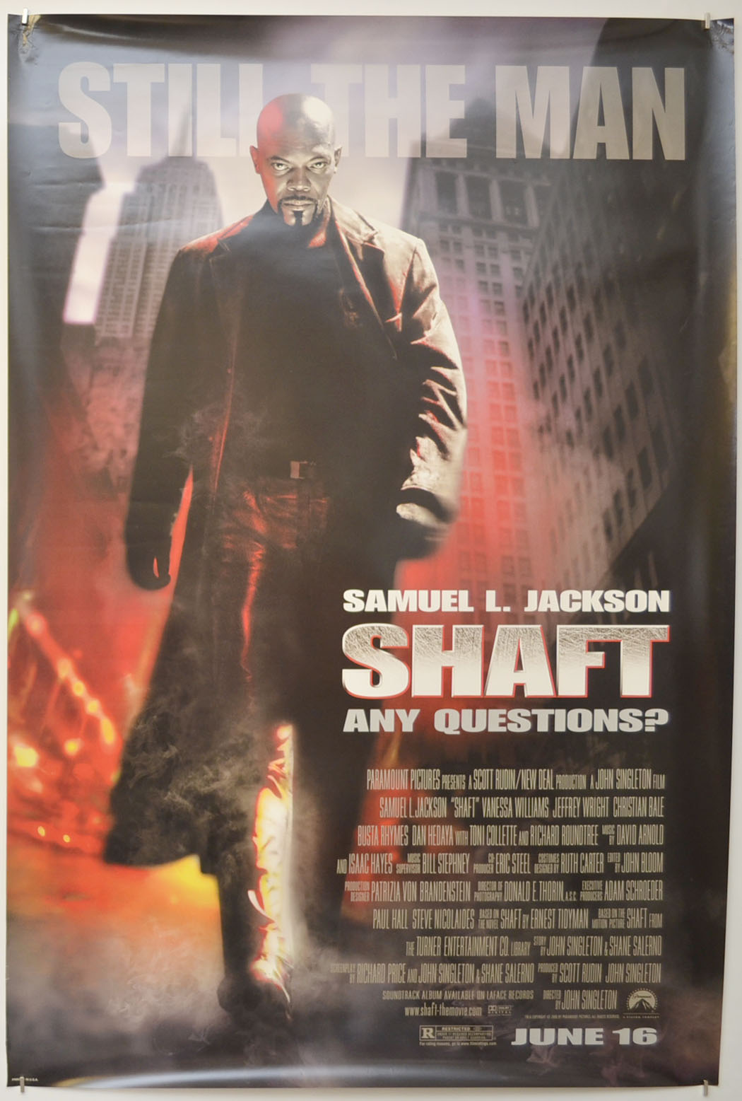 Shaft Original One Sheet Poster - Film Poster - Movie Poster