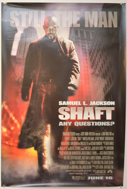 Shaft Original One Sheet Poster - Film Poster - Movie Poster