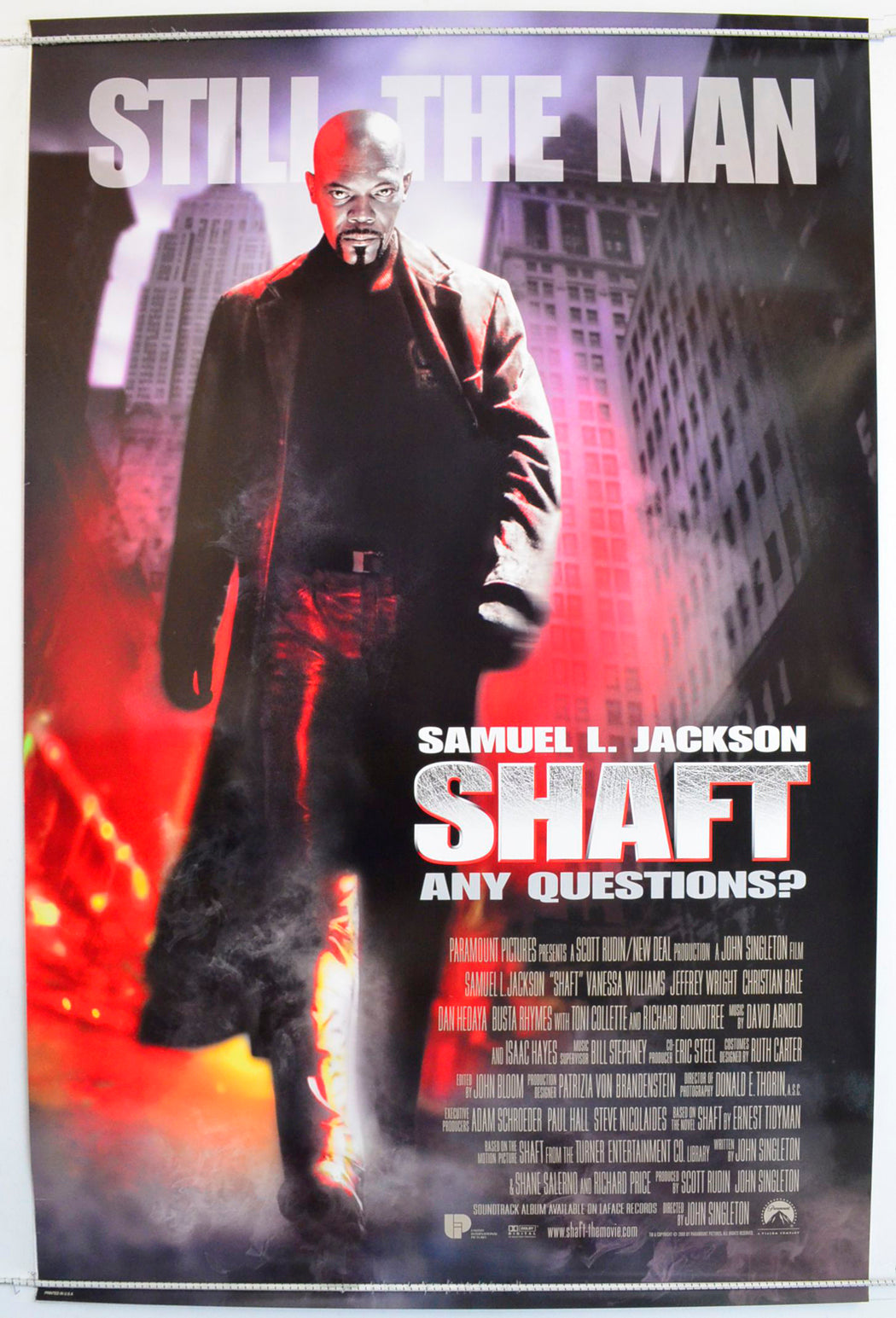 Shaft Original One Sheet Poster - Film Poster - Movie Poster 