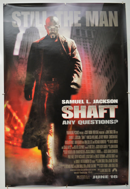 Shaft Original One Sheet Poster - Film Poster - Movie Poster