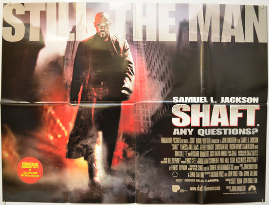 Shaft Original Quad Poster - Film Poster - Movie Poster