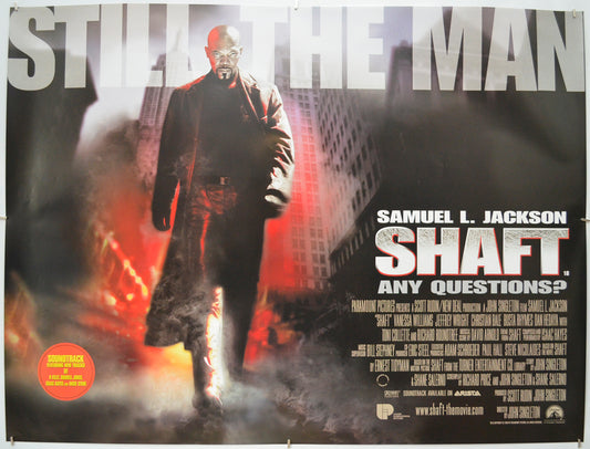 Shaft  - Original Quad Poster - Film Poster - Movie Poster