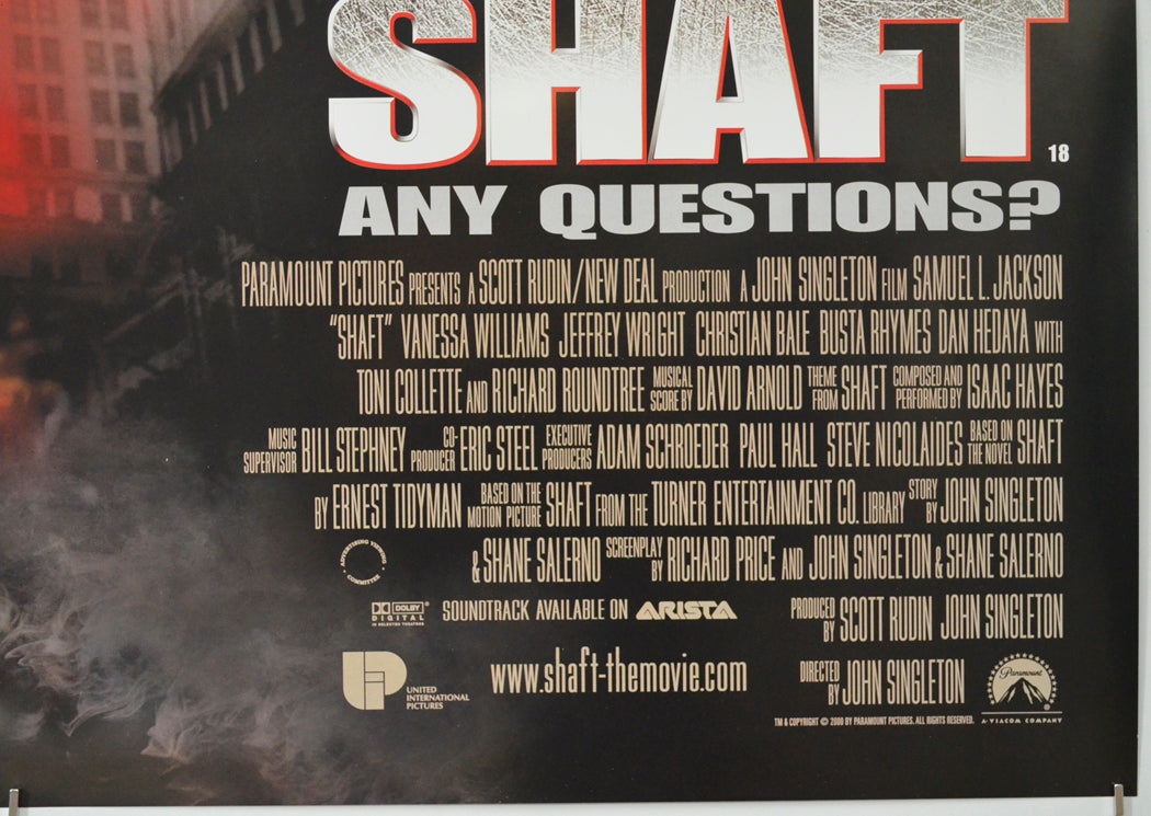 SHAFT (Bottom Right) Cinema Quad Movie Poster 