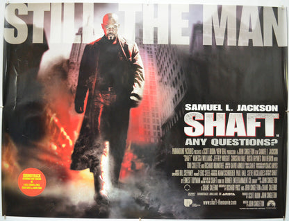 Shaft - Original Quad Poster - Film Poster - Movie Poster