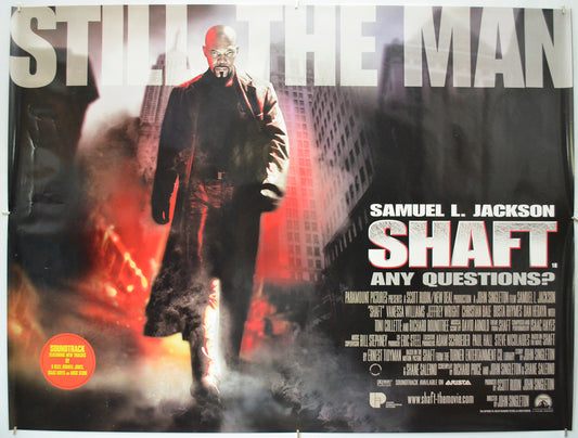 Shaft - Original Quad Poster - Film Poster - Movie Poster