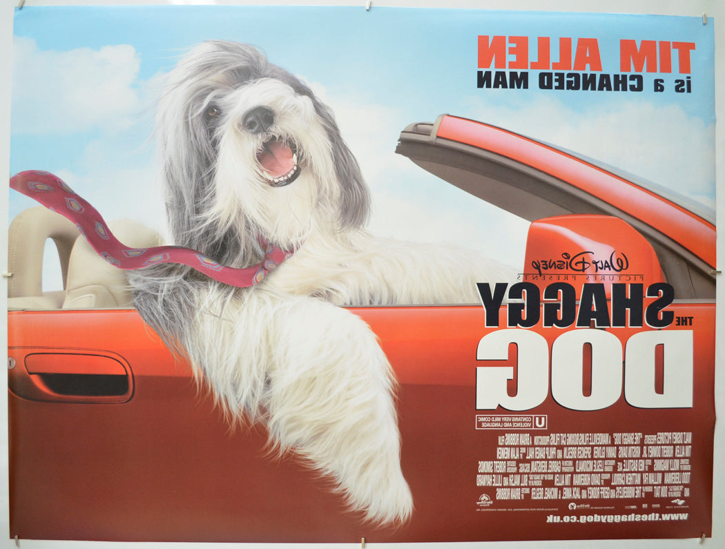 THE SHAGGY DOG (Back) Cinema Quad Movie Poster 